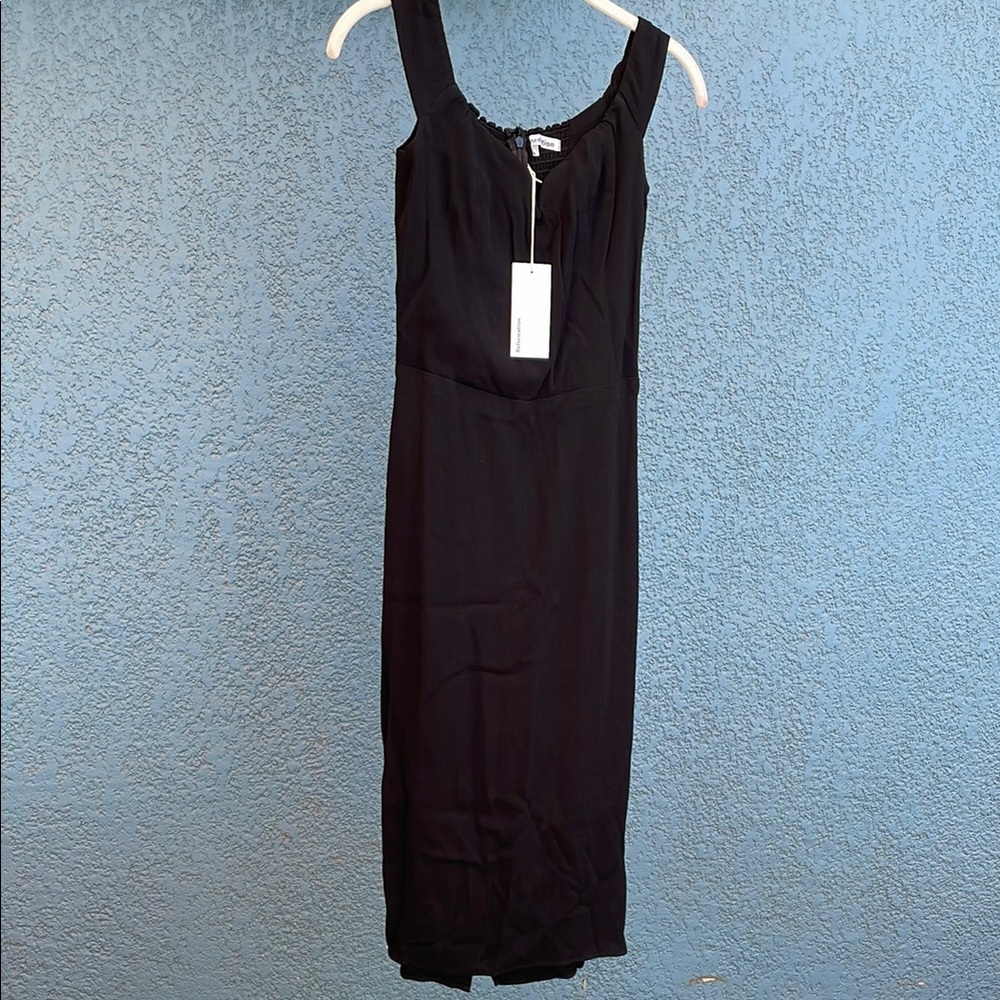 REFORMATION NWT black dress